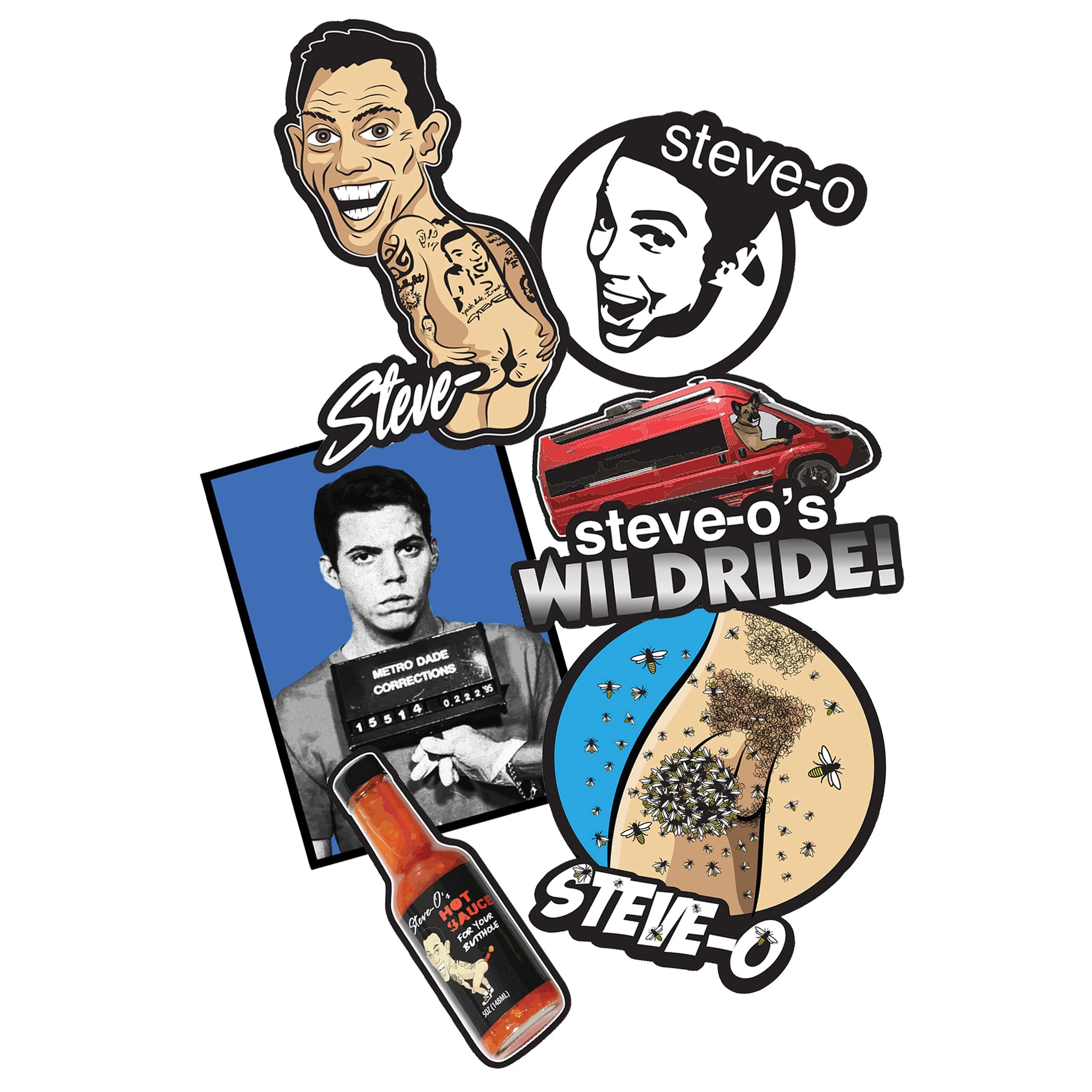 Steve-O Sticker Pack