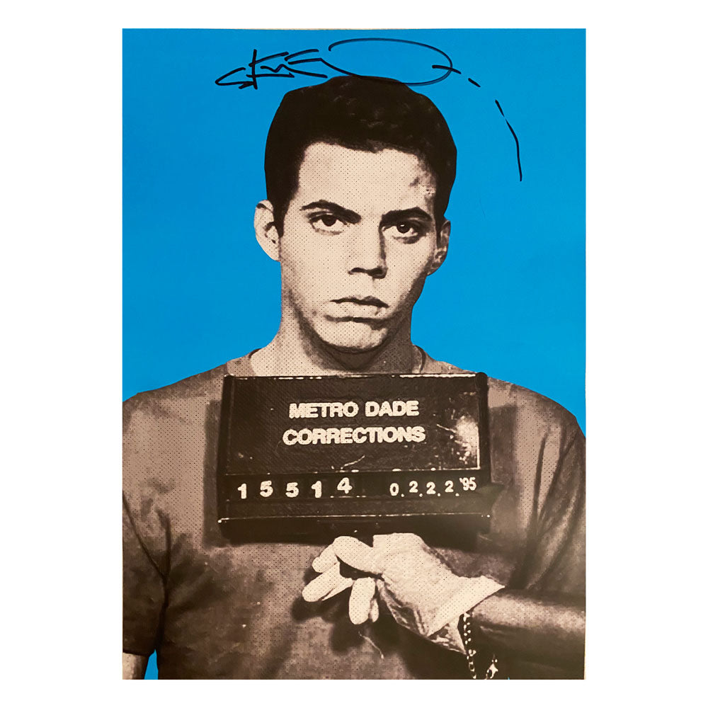 AUTOGRAPHED Steve-O Mugshot Poster